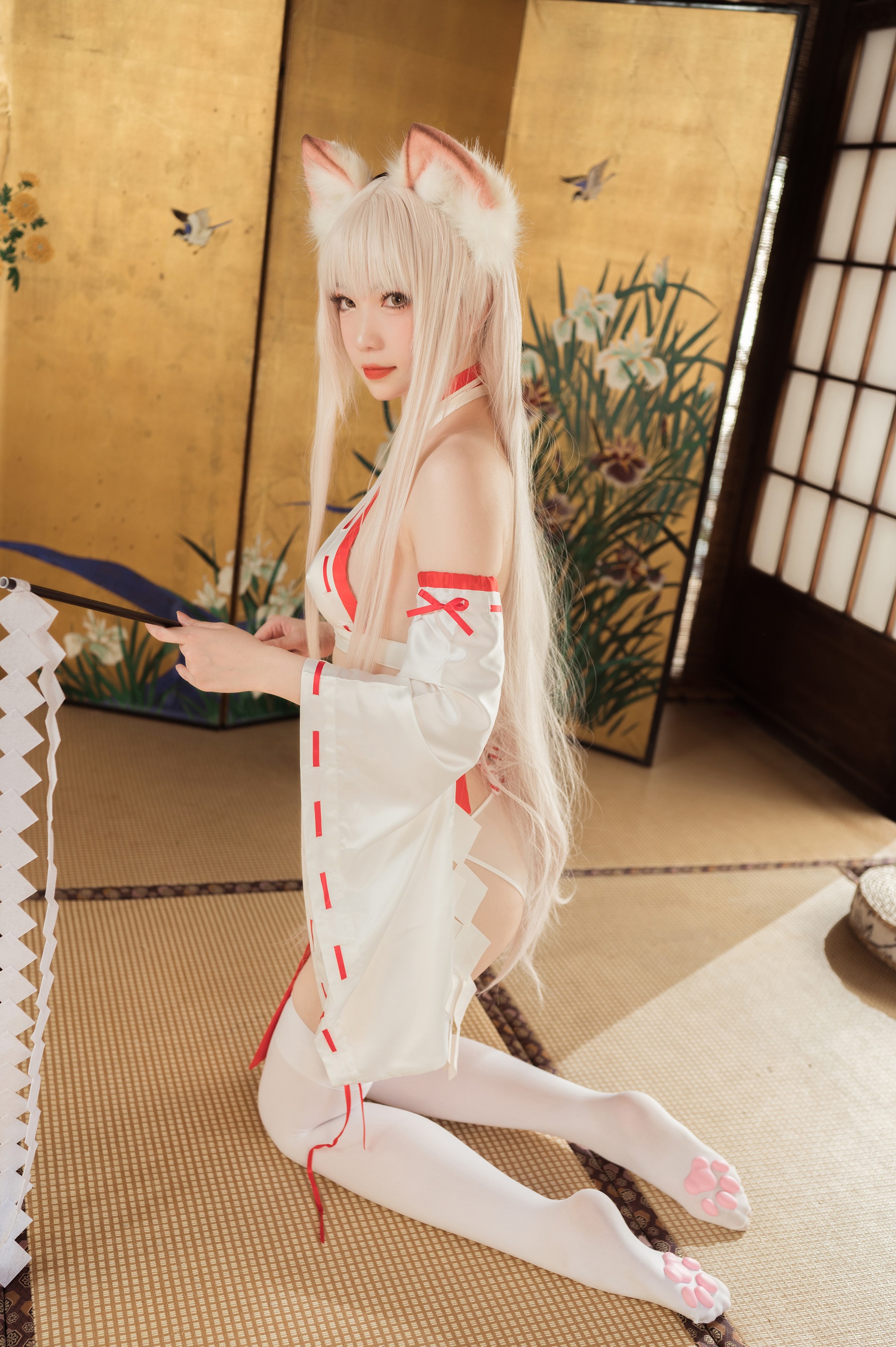妖少you1 - NO.026 稻荷巫女[15P]-XikXak